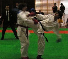 Federico Bergonzini in tecnica di calcio