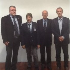 Maestri Conforti e Pavanello con Pres. Reg. Fijlkam STACCHETTI e C.T. Nazionale Prof. Aschieri