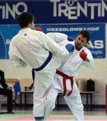 Federico Bergonzini in tecnica di calcio