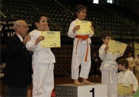 Premiazione combinata categoria Bambini A