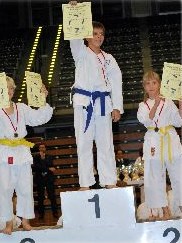 Riccardo Mercadini alla premiazione